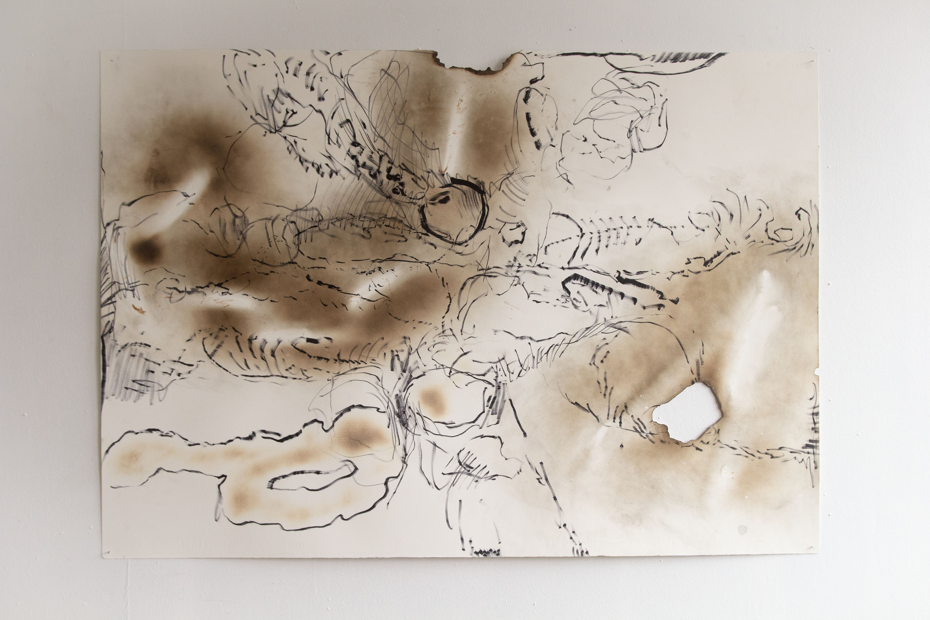 BURNT DRAWINGS 70DES césar cesar elias gabriel brunel Girard Maslin Epoudry Cretté Ropponen Ihalainen Lindfors Otra Huotari Loisenpoikaart paris france 